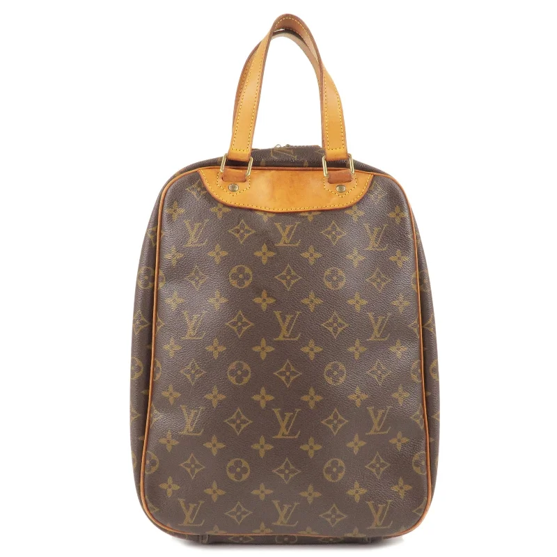 Louis Vuitton Monogram Excursion Shoes Case Hand Bag M41450