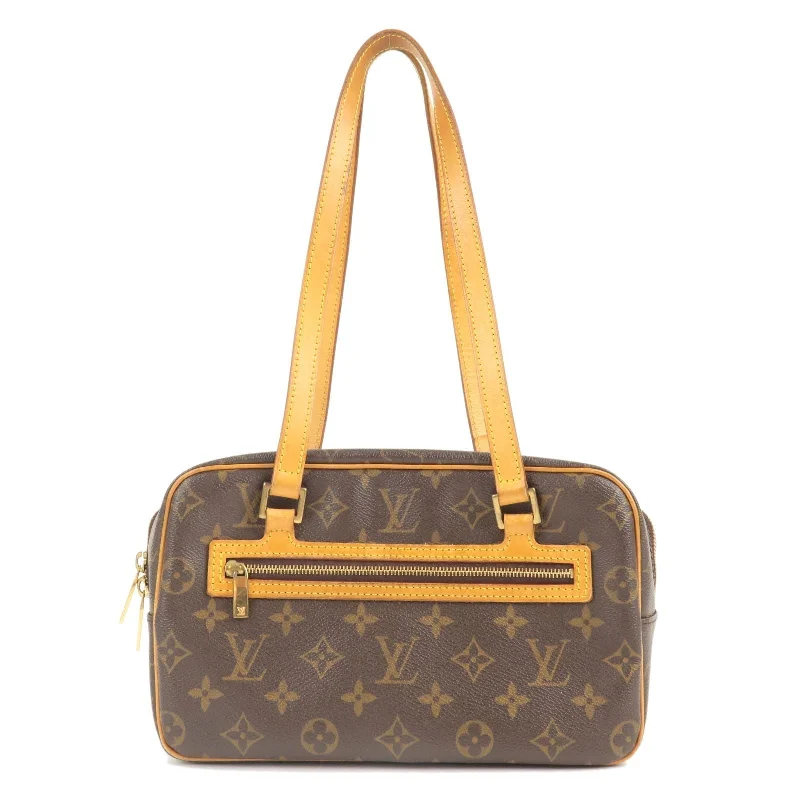 Louis Vuitton Monogram Cite MM Shoulder Bag Hand Bag M51182