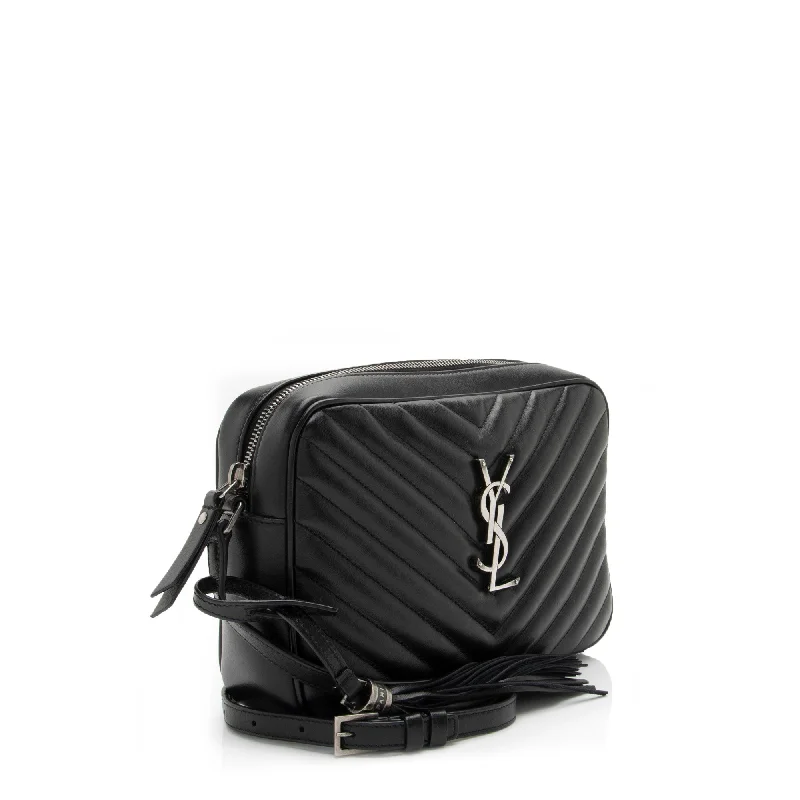 Saint Laurent Matelasse Calfskin Monogram Lou Camera Bag jB3wqK