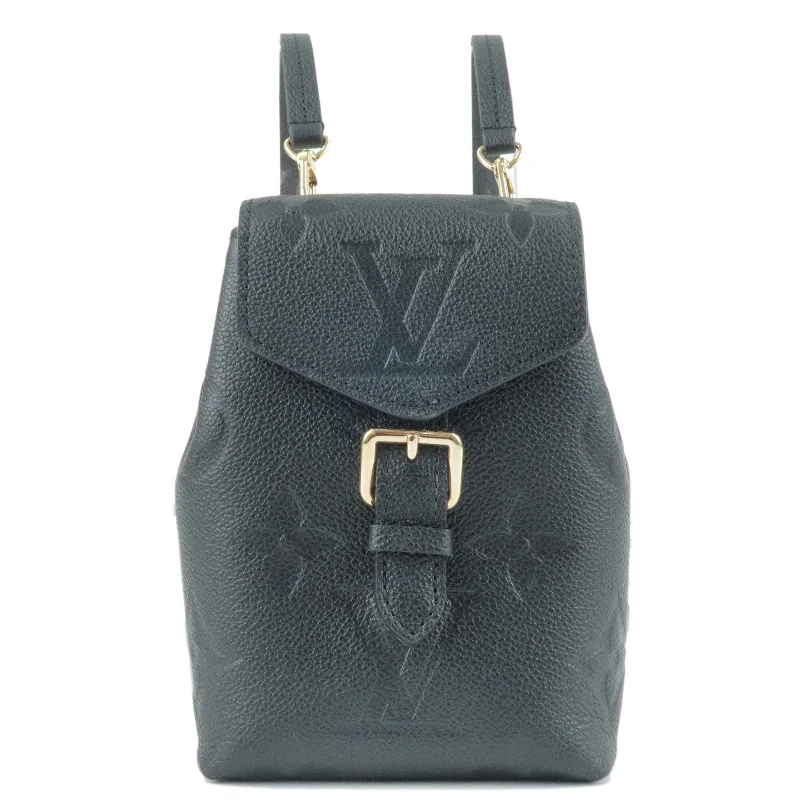 Louis Vuitton Monogram Empreinte Tiny Back Pack Noir M80596