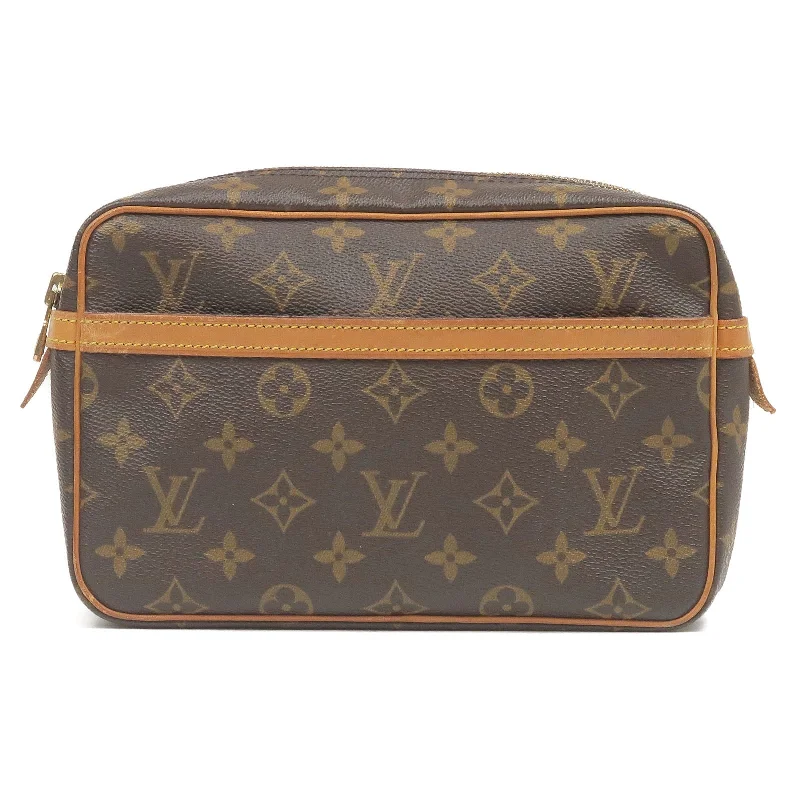 Louis Vuitton Monogram Compiegne 23 Pouch Clutch Bag M51847