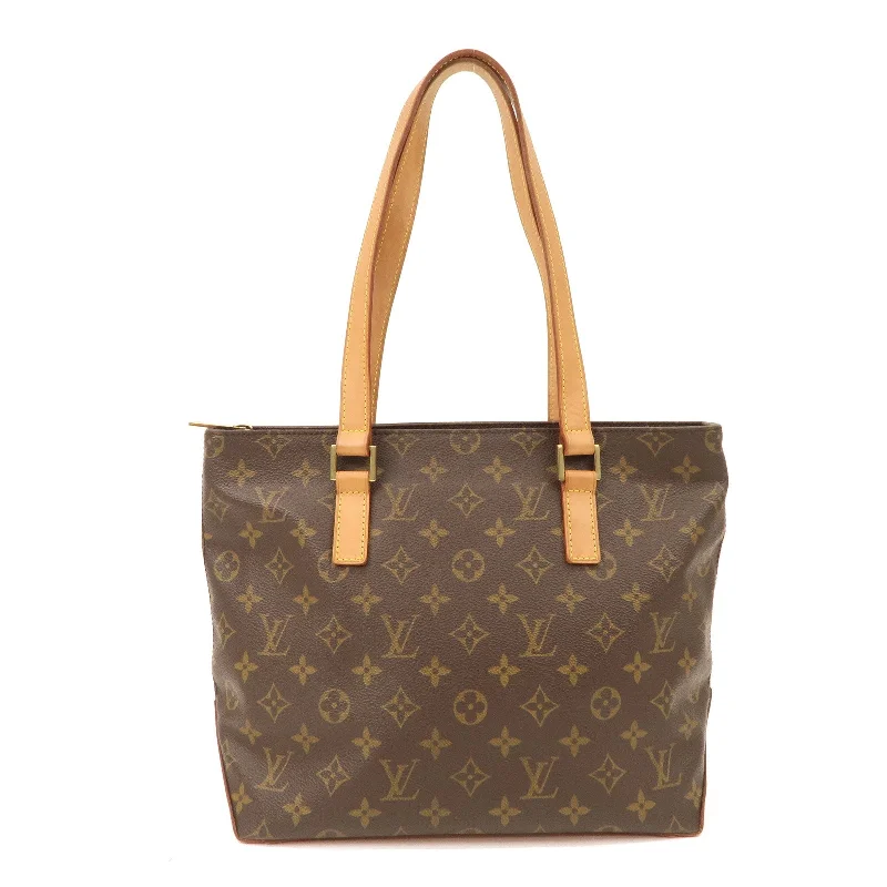 Louis Vuitton Monogram Cabas Piano Tote Bag Brown M51148