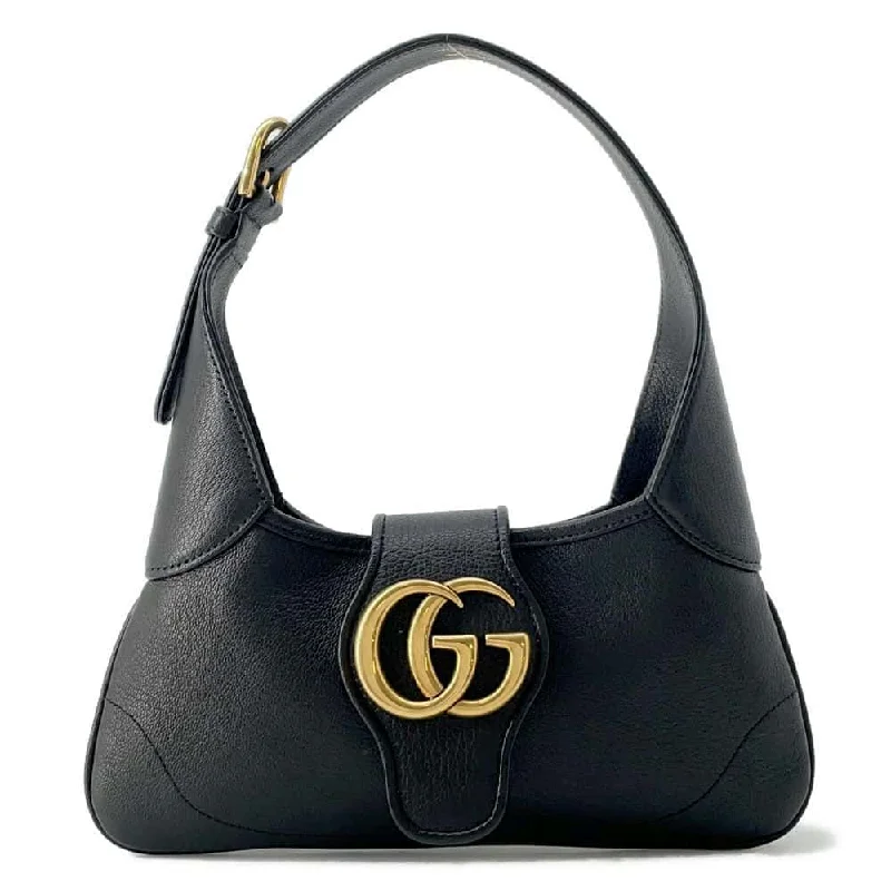 GUCCI GG Marmont Aphrodite 2WAY Shoulder Bag Black 735106 Leather