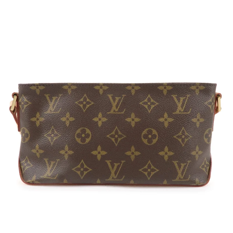 Louis Vuitton Monogram Trotteur Shoulder Bag Brown M51240