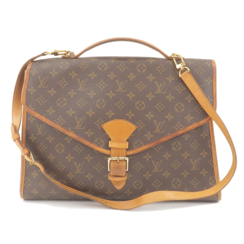 Louis Vuitton Monogram Beverly MM Shoulder Bag Brief Case M51121