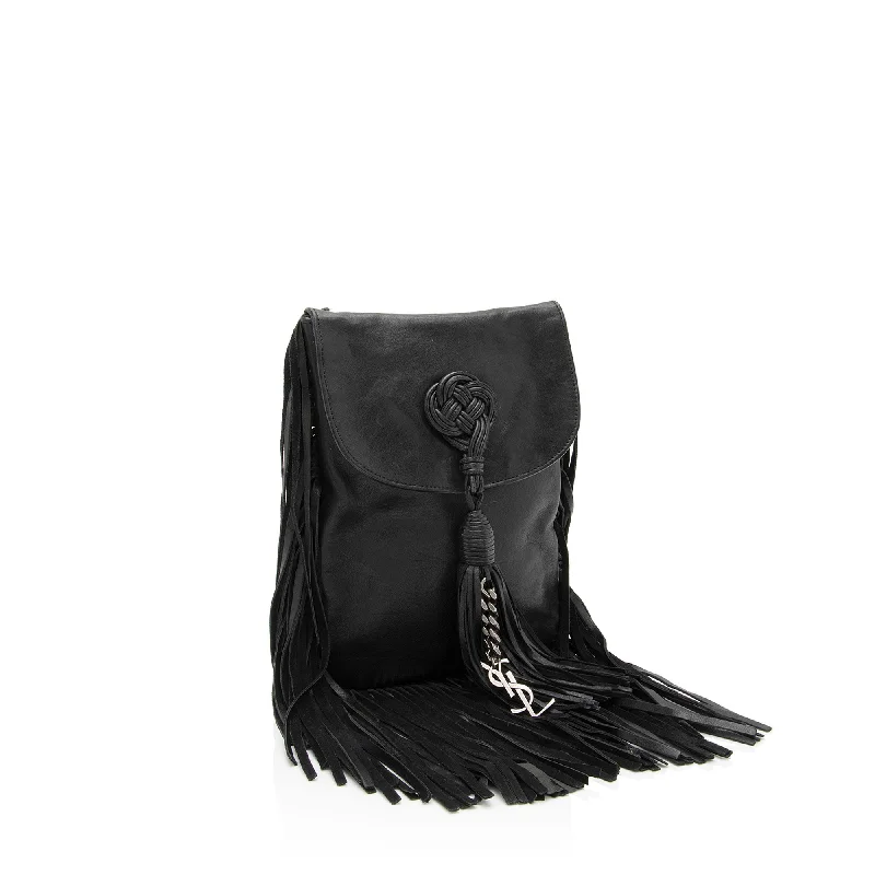 Saint Laurent Leather Fringe Anita Crossbody Bag zM6EOQ