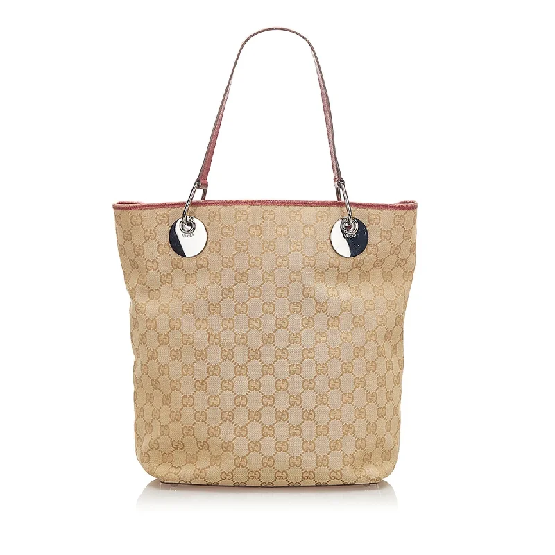 Gucci GG Canvas Eclipse Tote Bag (SHG-18794)