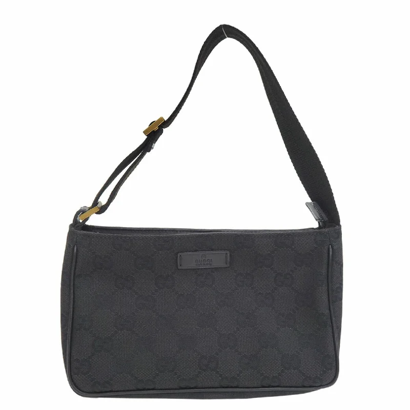 Gucci GG Canvas GG Canvas Pouch Black