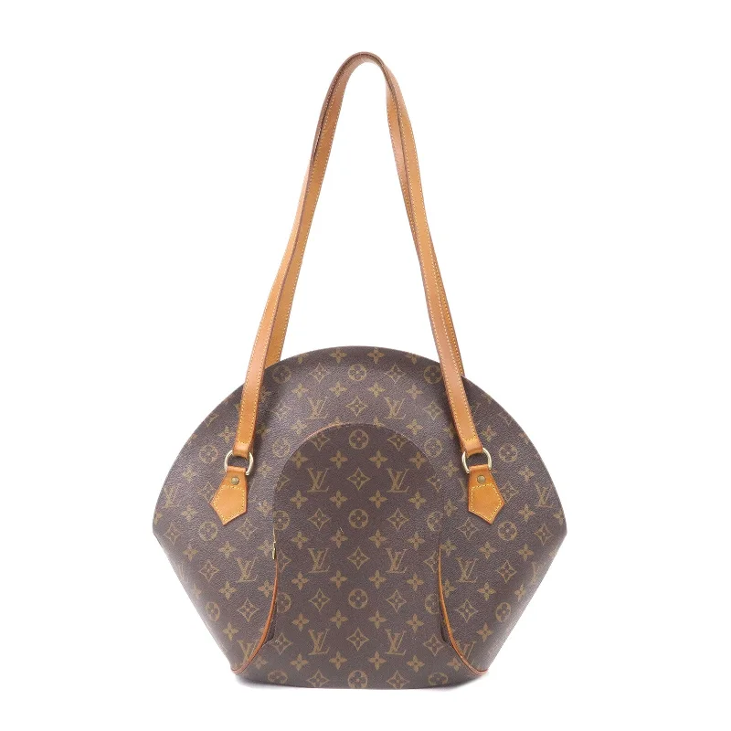 Louis Vuitton Monogram Ellipse Shopping Shoulder Bag Brown M51128