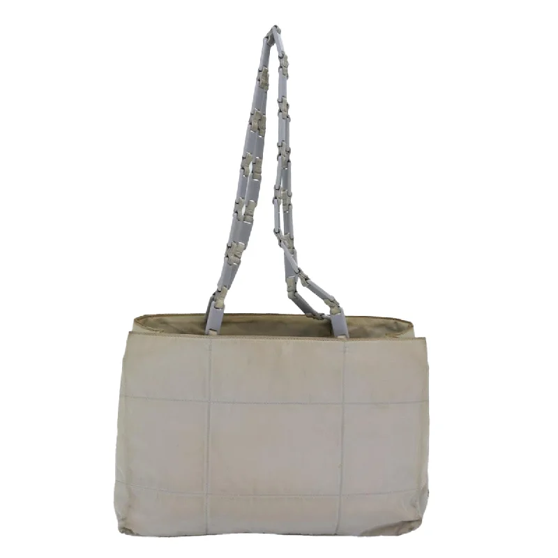 PRADA Shoulder Bag Nylon Gray  81975