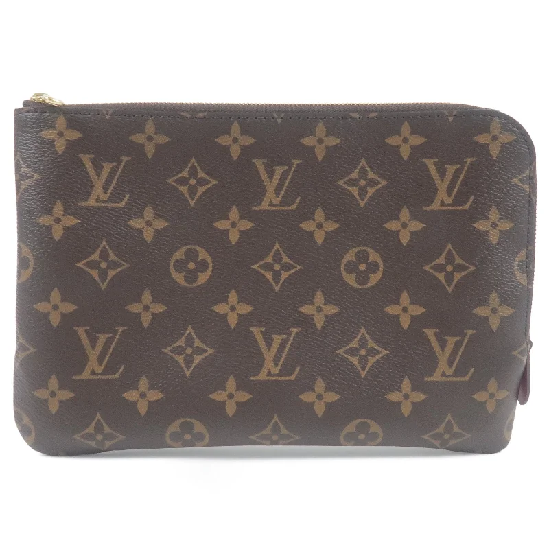 Louis Vuitton Monogram Etui Voyage Clutch Bag Pouch M44148