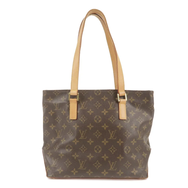 Louis Vuitton Monogram Cabas Piano Tote Bag Brown M51148