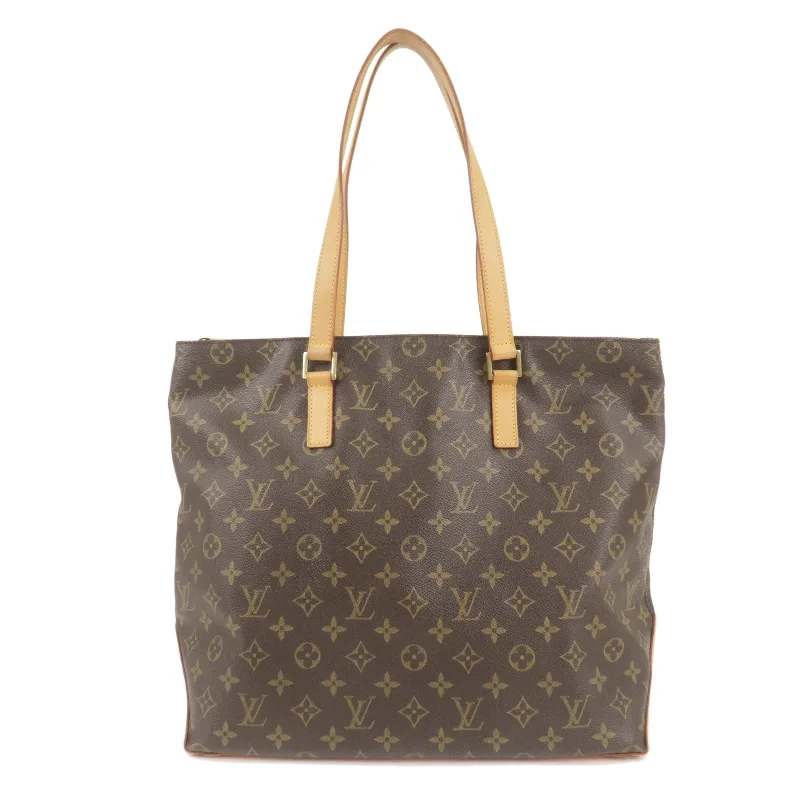 Louis Vuitton Monogram Cabas Mezzo Tote Bag Brown M51151