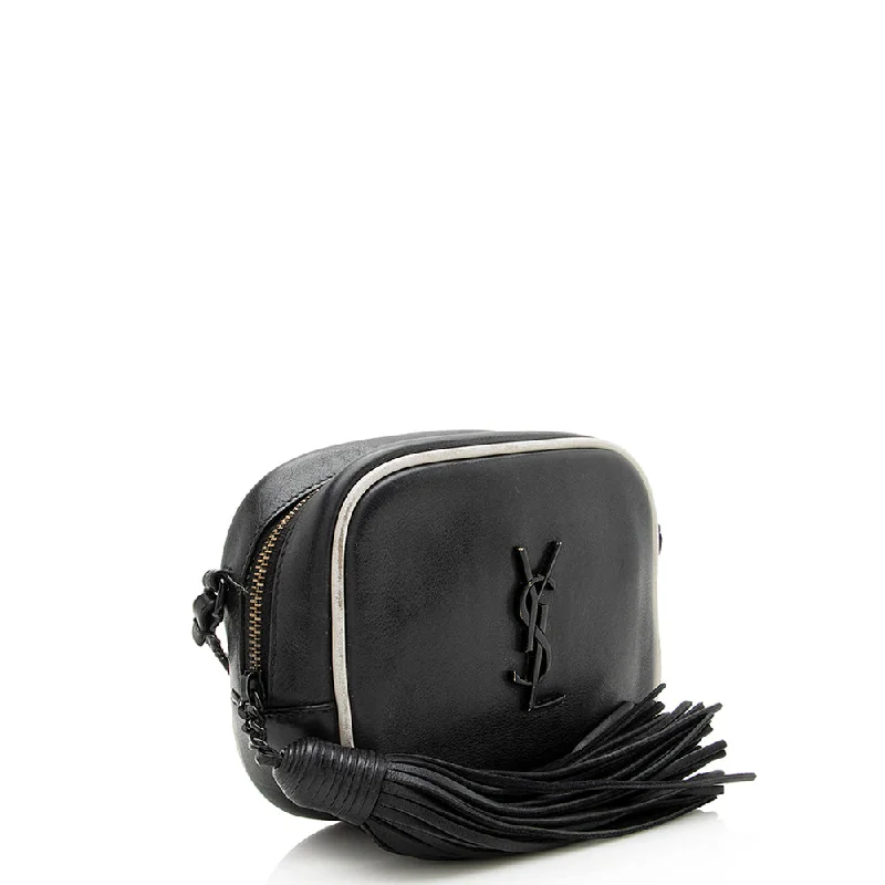 Saint Laurent Leather Blogger Bag 22919