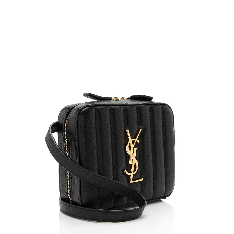 Saint Laurent Matalasse Calfskin Monogram Vicky Belt Bag UFp2hO