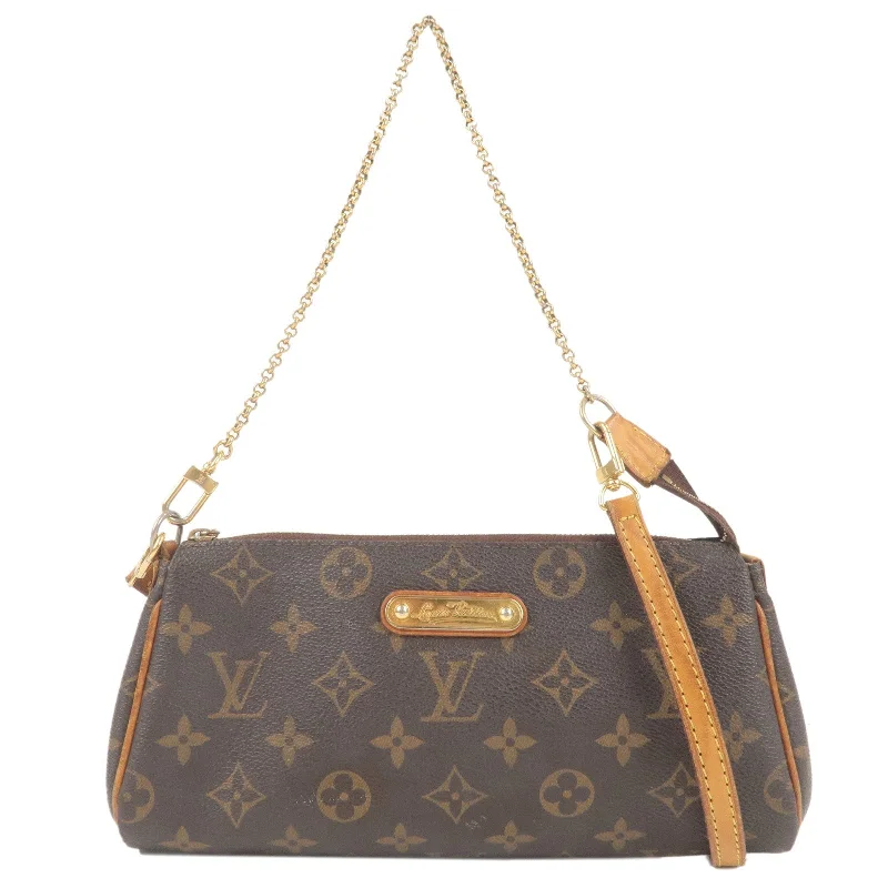 Louis Vuitton Monogram Eva 2Way Shoulder Bag Pouch Brown M95567