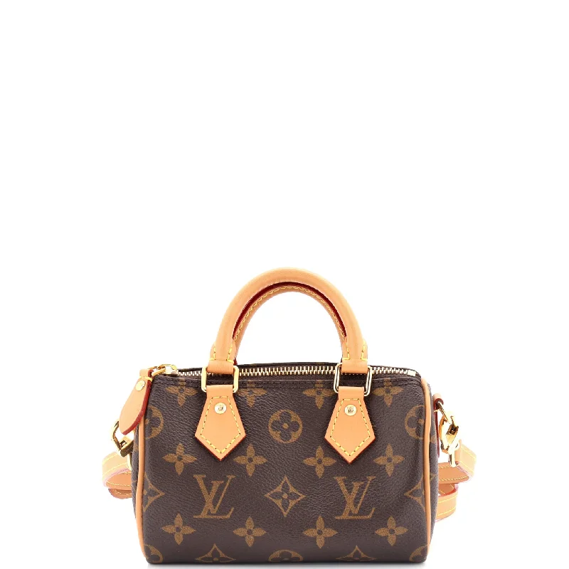 Speedy Bandouliere NM Bag Monogram Canvas Nano