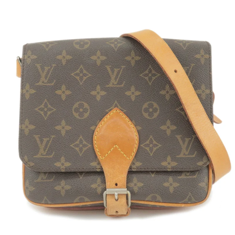 Louis Vuitton Monogram Cartouchiere 22 Crossbody Bag M51253