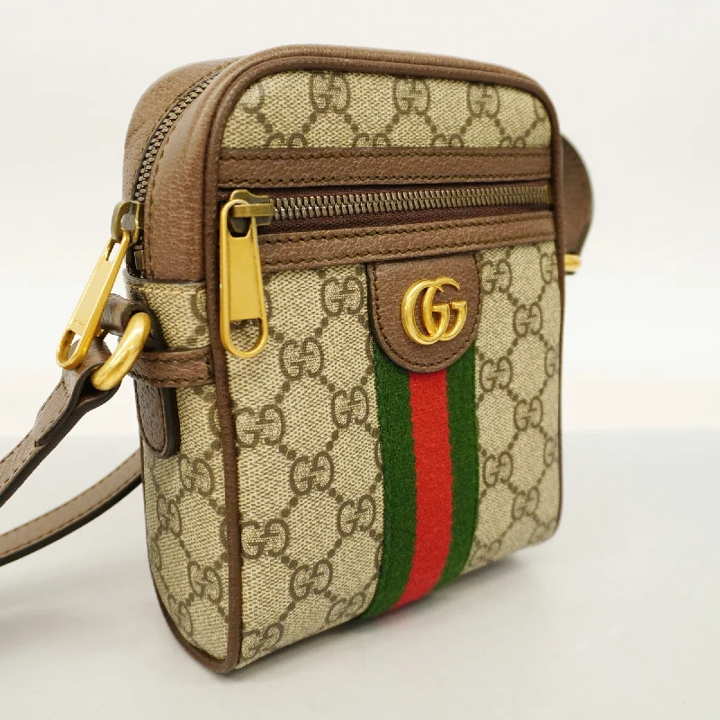 GUCCI  Sherry Line Shoulder Bag 598127 Women's GG Supreme,Leather Shoulder