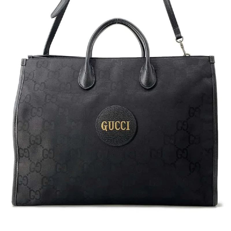 GUCCI Off the Grid Tote Bag Black 630353 GGNylon Leather