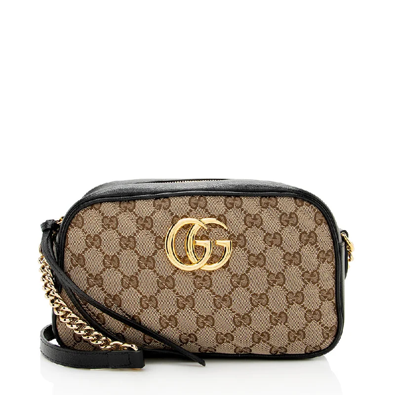 Gucci GG Canvas GG Marmont Small Shoulder Bag