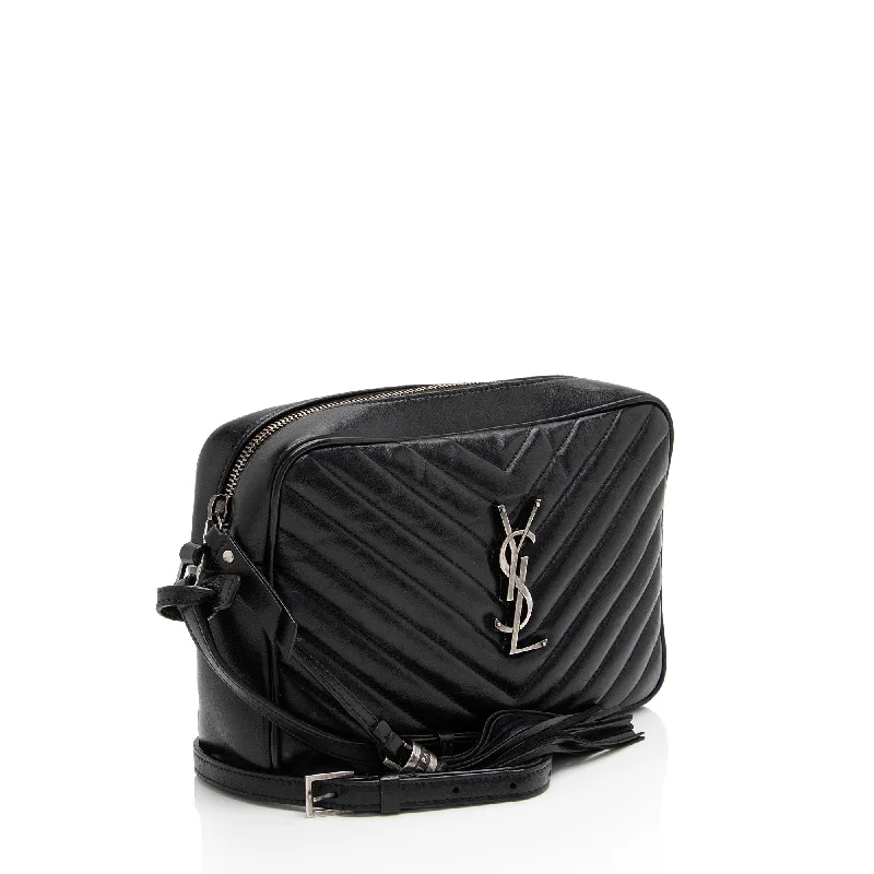 Saint Laurent Matelasse Calfskin Monogram Lou Camera Bag ZcEqKL