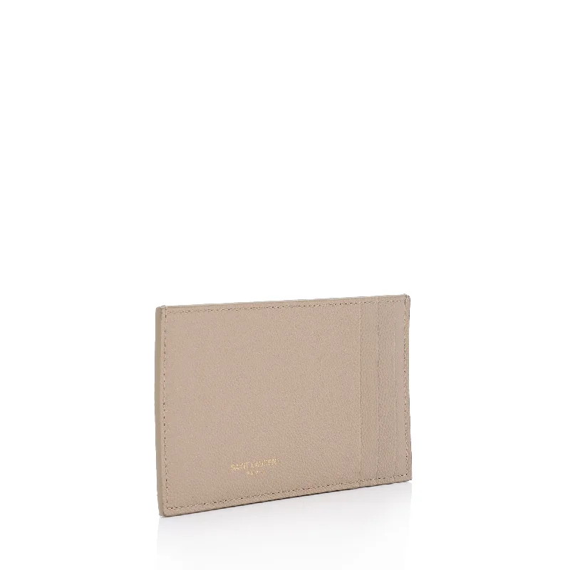 Saint Laurent Leather Card Case Insert OQzwY9