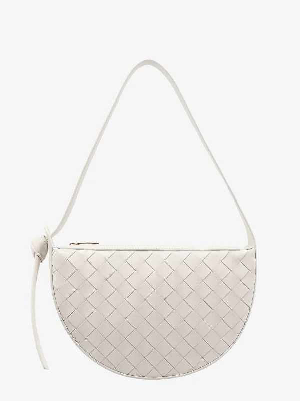 Bottega Veneta Women Bottega Veneta White Shoulder Bags