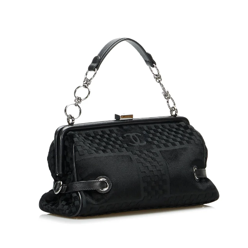 Chanel CC Checkered Satchel (lEjaXk)