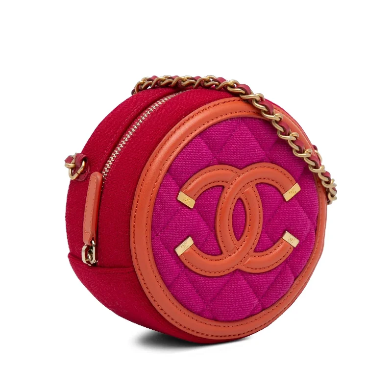 Chanel CC Filigree Crossbody Bag (8ce8yH)