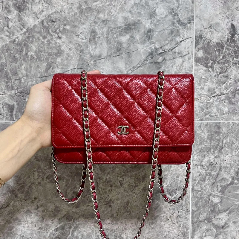 Caviar WOC Classic Wallet On Chain Red No 20