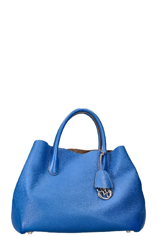 CHRISTIAN DIOR Open Bar Tote Large Blue