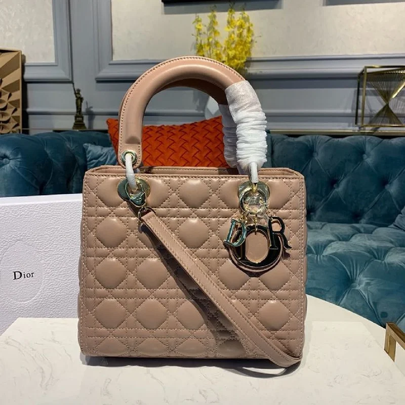 Christian Dior MeChristian Diorum Lady Bag Rose Des Vents For Women 9.5in/24cm