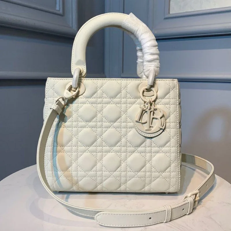 Christian Dior MeChristian Diorum Lady Bag White For Women 9.5in/24cm